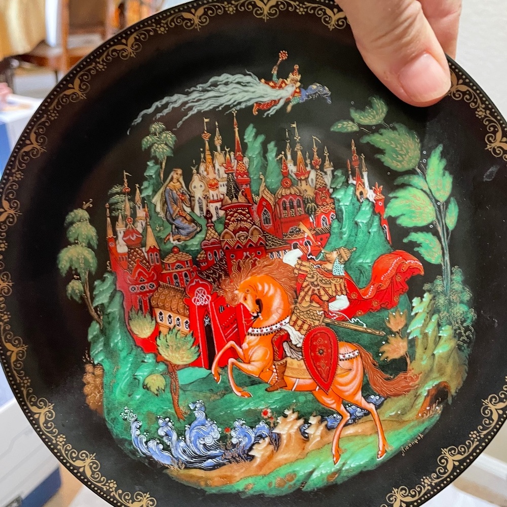 Palax the Russian Legends Collector Plate